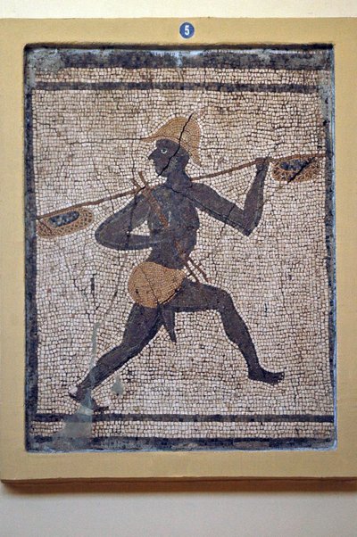 Un pescador negro, de Antakya de Roman